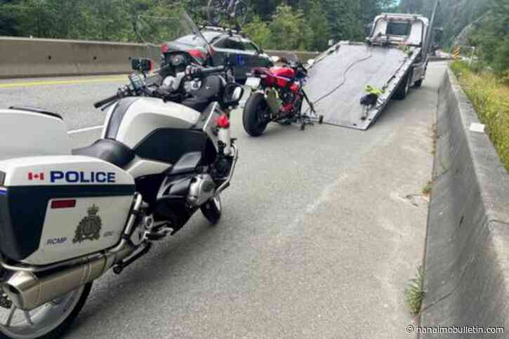 Learner caught going 97 km/h over speed limit on B.C.’s Sea to Sky Highway