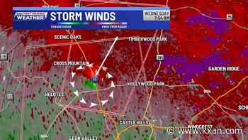 VIDEO: Tornado touches down north of San Antonio