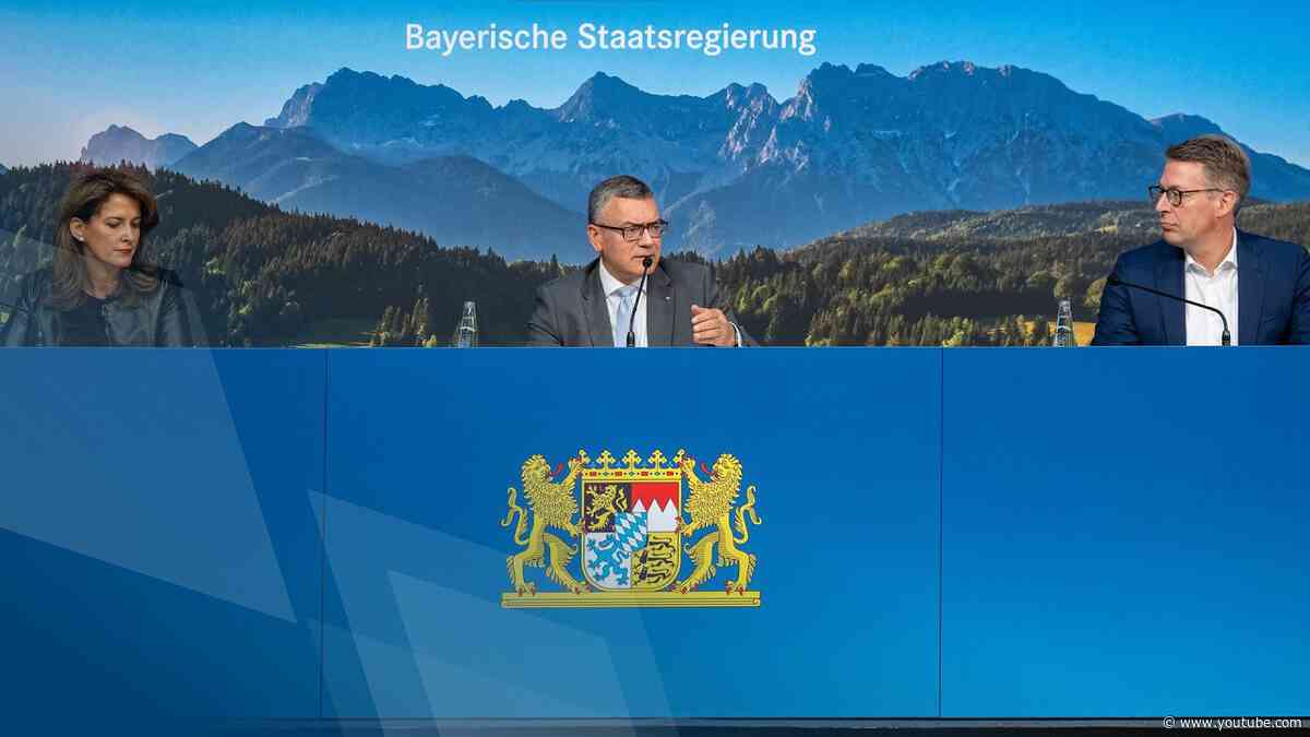 Video in Gebärdensprache: Pressekonferenz nach dem Kabinett (14.07.2026) - Bayern