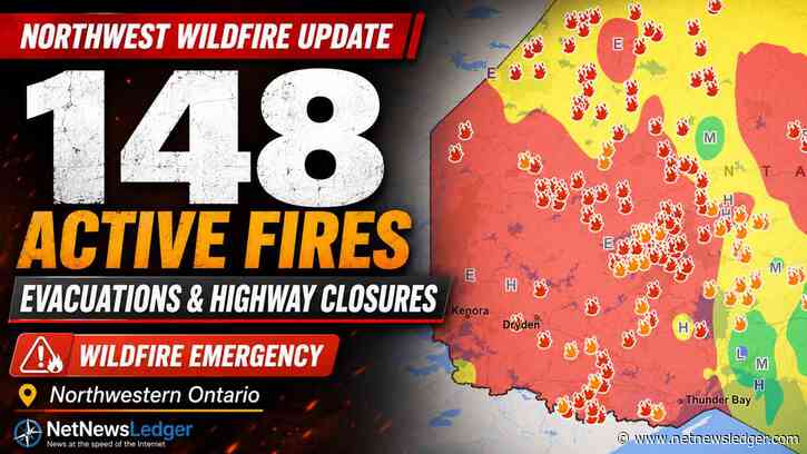 Northwest Wildfire Update: 148 Active Fires, Evacuations and Highway Closures