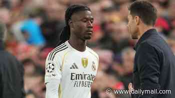Eduardo Camavinga could LEAVE Real Madrid this summer as Jose Mourinho plans for next season - with Man United and Man City having both considered a move for France star