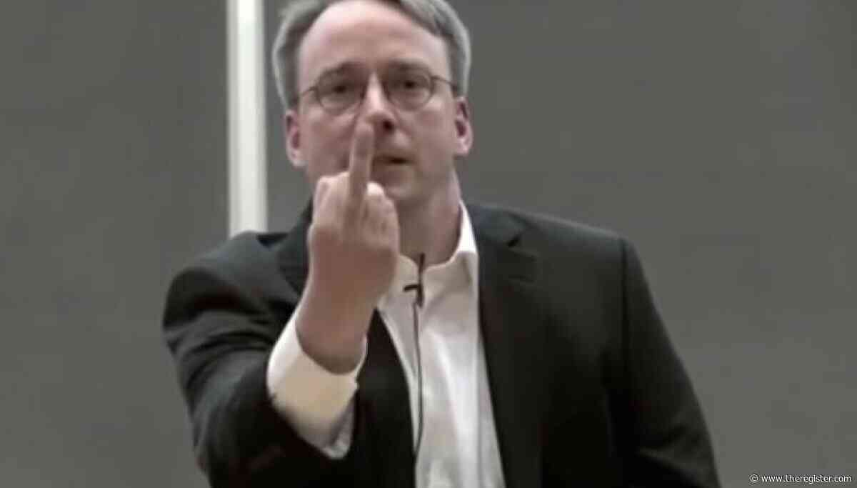 Linus Torvalds tells AI haters to fork off