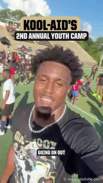 Kool-Aid McKinstry 🏈 Youth Camp #saints #nfl #shorts