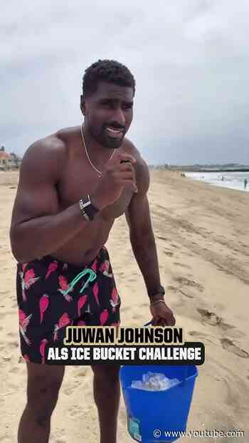 Juwan Johnson Accepts ALS Ice Bucket Challenge
