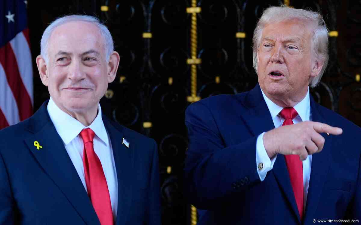 Israeli official: Netanyahu to travel to US on Saturday, unclear if he’ll meet Trump