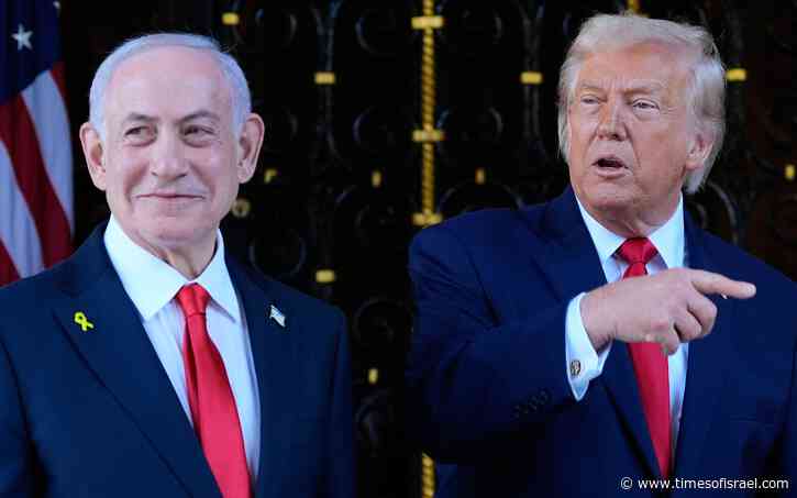 Israeli official: Netanyahu to travel to US on Saturday, unclear if he’ll meet Trump