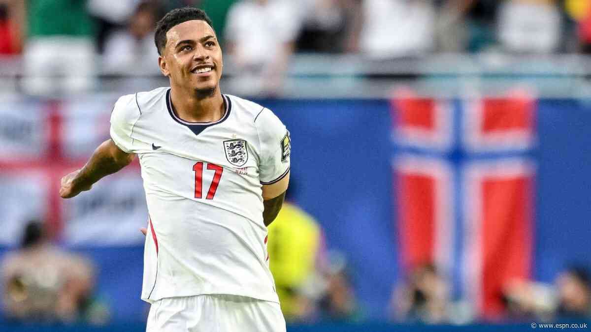Sources: Morgan Rogers to start for England in Wor...