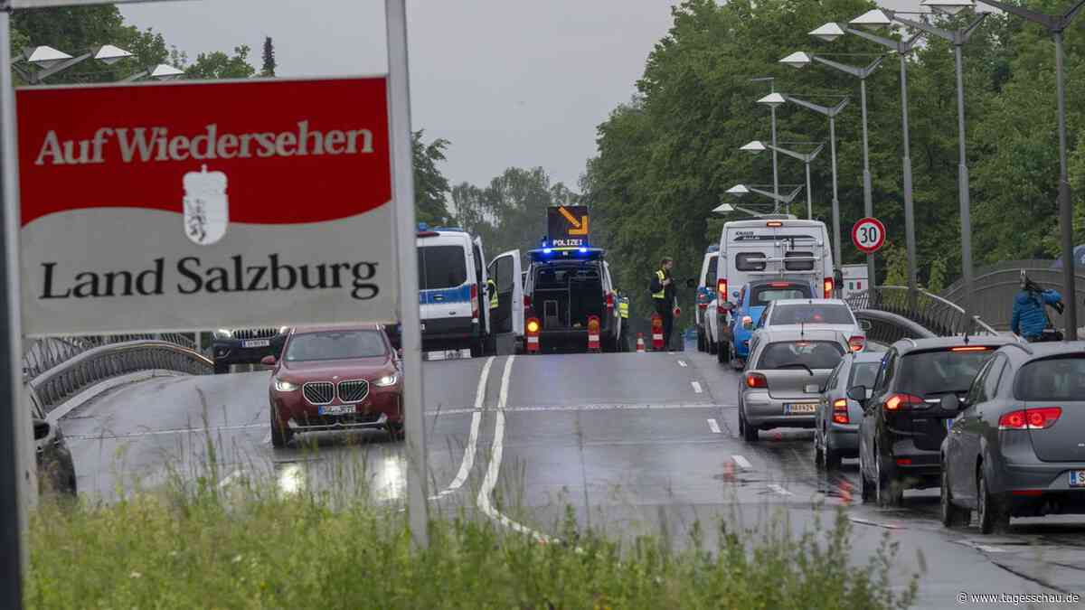 Weiter Grenzkontrollen zwischen Deutschland und Österreich