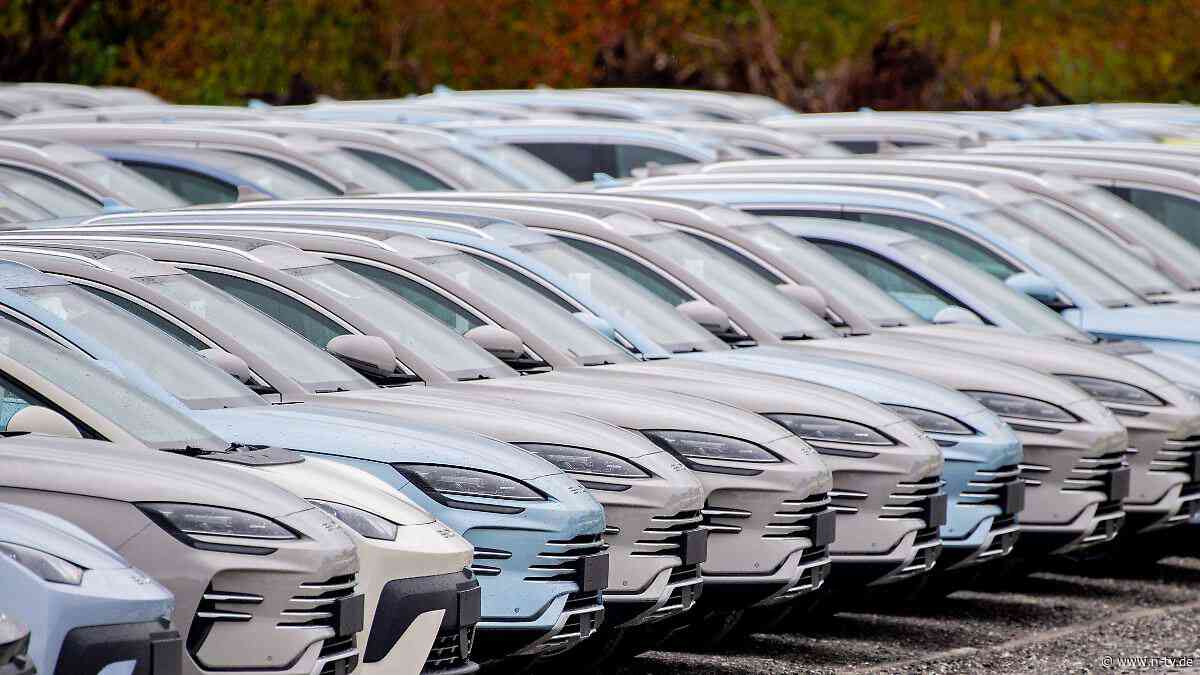 Ärger um ältere Neuwagen: Überkapazitäten werden zum Problem für Chinas Autobauer