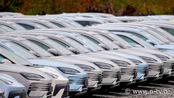Ärger um ältere Neuwagen: Überkapazitäten werden zum Problem für Chinas Autobauer