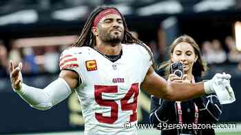 Where 49ers' Fred Warner landed in ESPN's off-ball linebacker rankings after injury