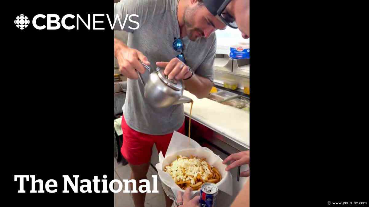 Stanley Cup champion eats poutine from the trophy’s bowl | The Moment