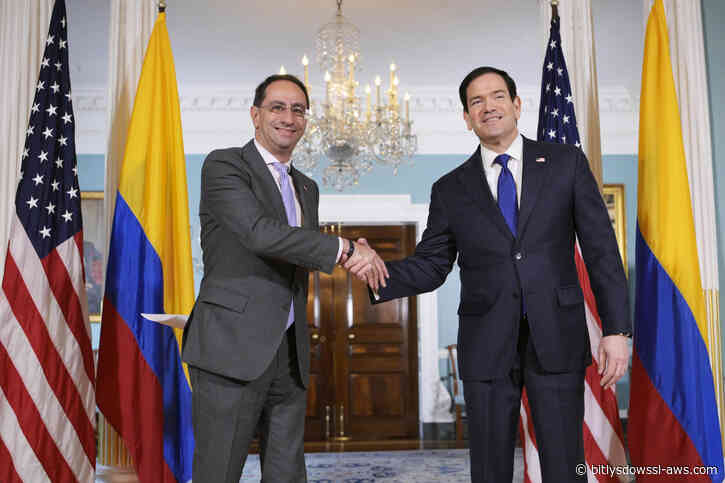 Marco Rubio se reunió con el vicepresidente electo de Colombia en Washington