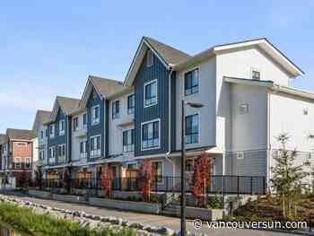 New Westminster townhomes blend heritage-style facades with contemporary living