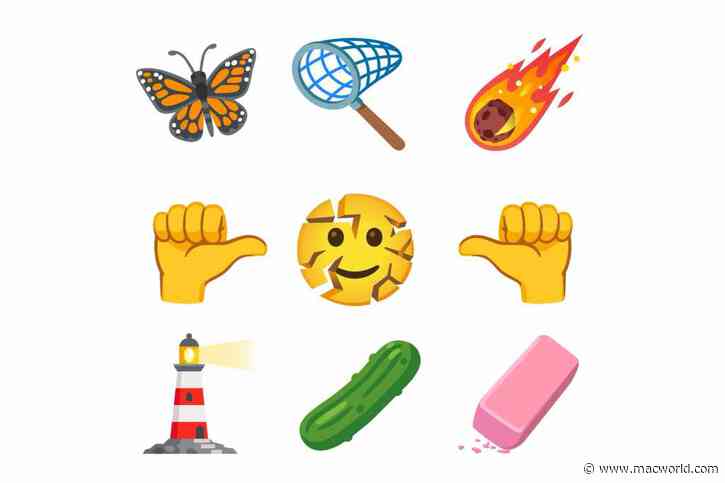 Cracked smiling face, pickle, and lighthouse: Meet the 2027 iPhone emoji