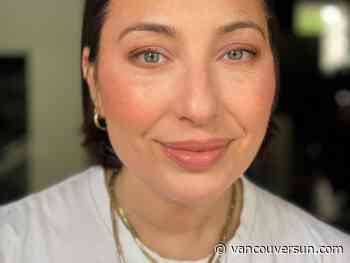 Get the look: Mocha brown and delicate lavender are a fresh, modern makeup look
