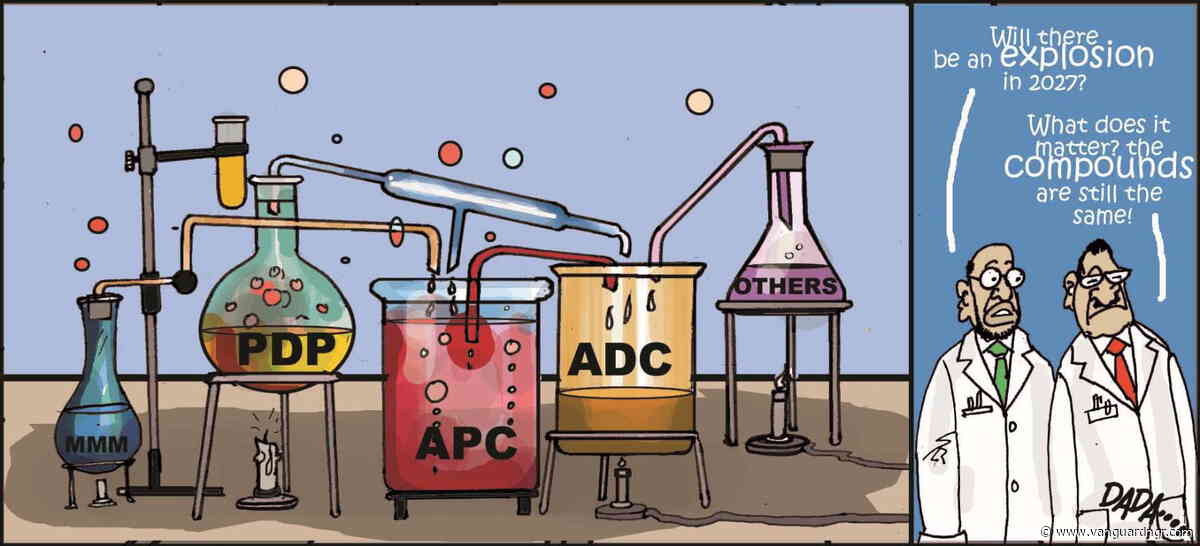 Cartoon: Nigerian politicians are chemistry professors