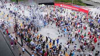 WM-Hochrisikospiel gegen England: Argentinien-Fans attackieren sich gegenseitig