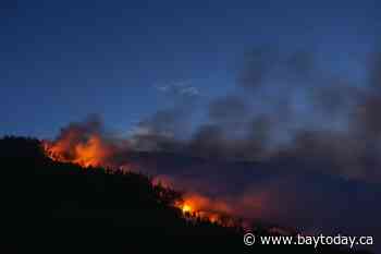 What is dry lightning and why is it worrying firefighters in British Columbia?