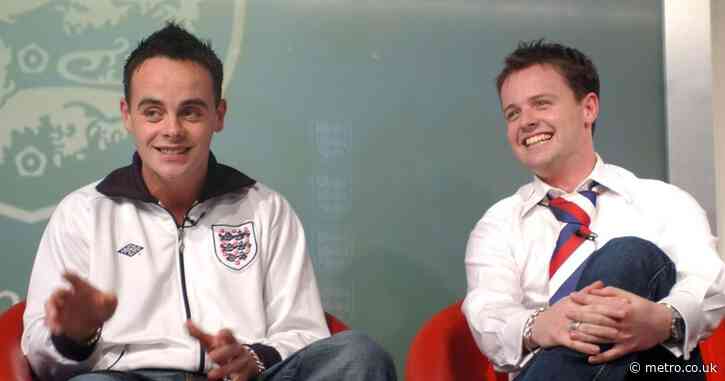 Ant and Dec vow to remake iconic 2002 music video if England win World Cup