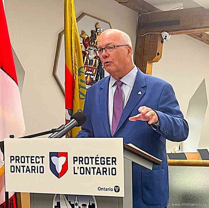 Ontario presents Belleville with $1.2M in Building Faster Funds