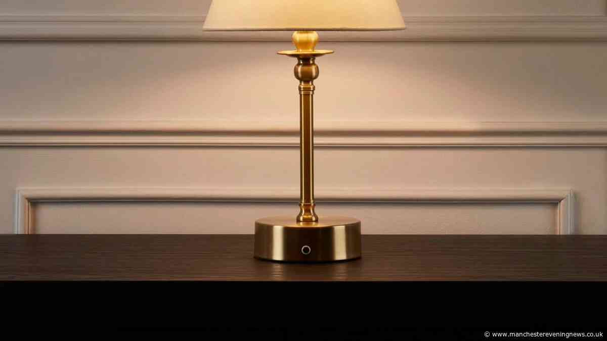 Dusk 'no plug' lamp reduced to £25 is 'so timeless it's added elegance to my lounge'