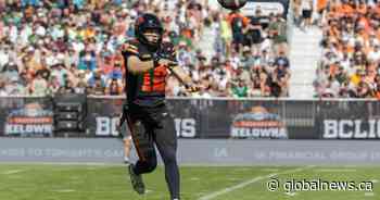 B.C. Lions chase a second straight win versus Elks