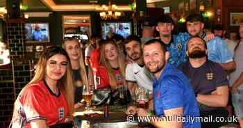 England supporters pack out Molly Mangan’s Guinness Fan Zone in Hull for World Cup semi-final against Argentina