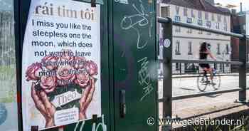 Raadselachtige posters van Theo duiken op in Nijmegen: immens verdriet of grote liefde?