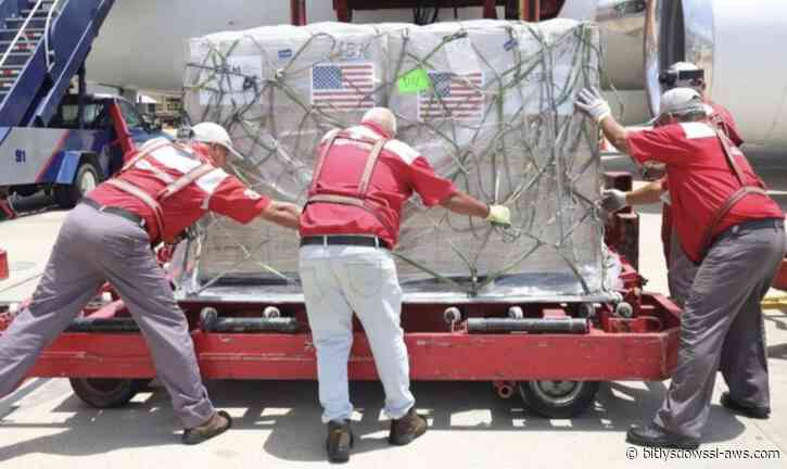 EE UU envía sexto cargamento de ayuda humanitaria para los afectados por los terremotos en Venezuela