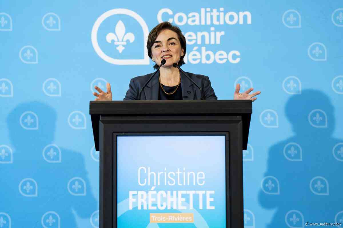 Coalition Avenir Québec changes name to feature Christine Fréchette
