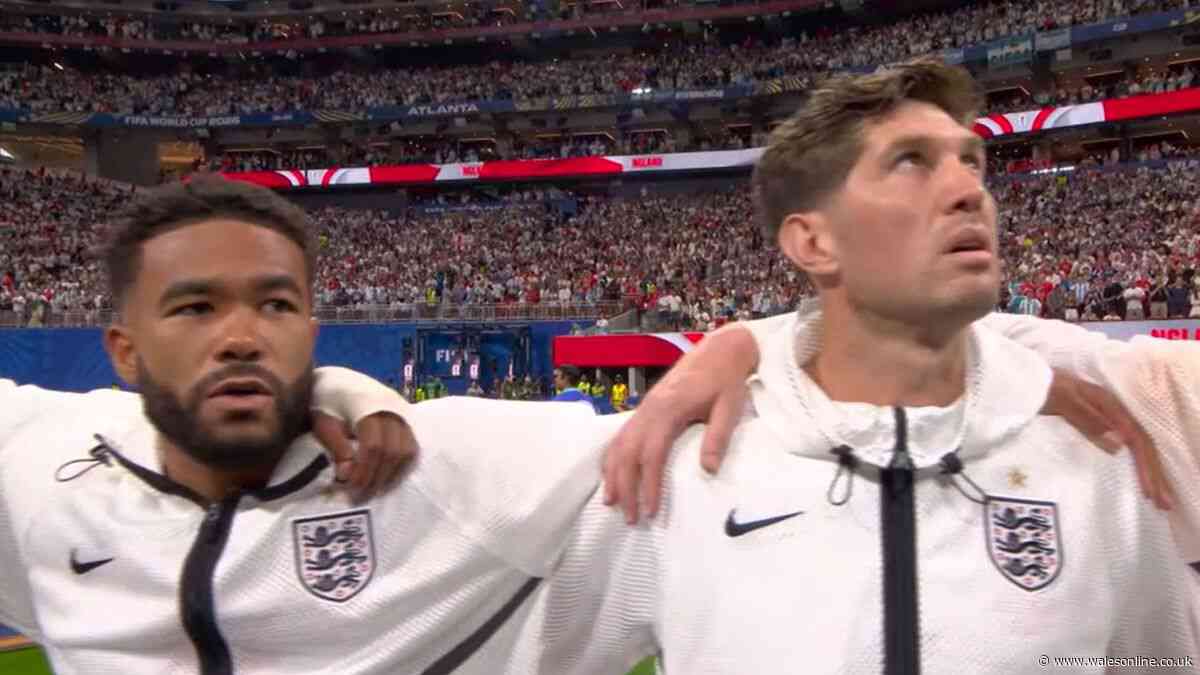 England anthem drowned out completely vs Argentina as BBC commentator stunned
