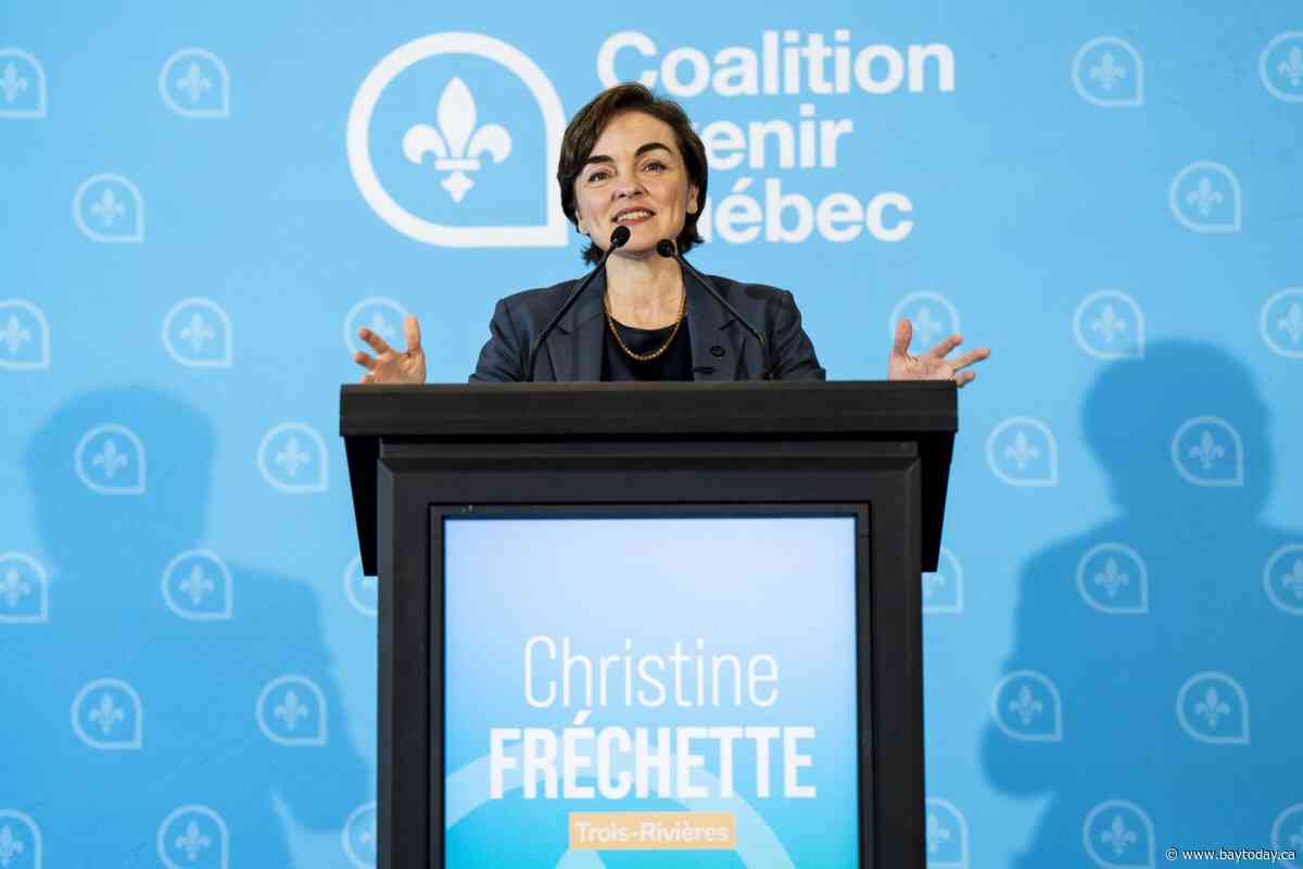 Coalition Avenir Québec changes name to feature Christine Fréchette