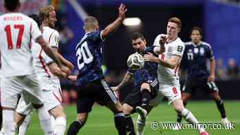 England vs Argentina LIVE - World Cup semi-final updates as tempers flare and Thomas Tuchel furious