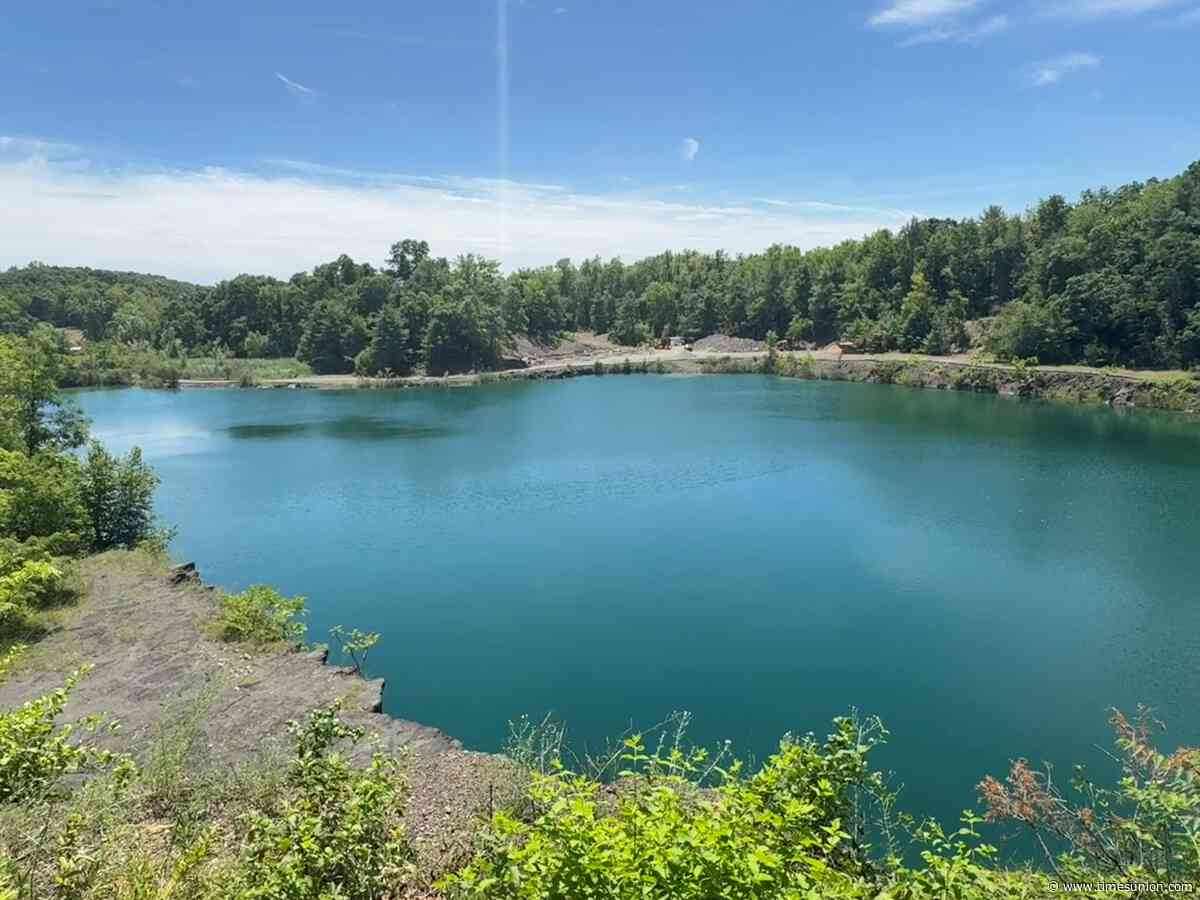 Giant swimming hole in spring-fed quarry opening in Kingston this weekend