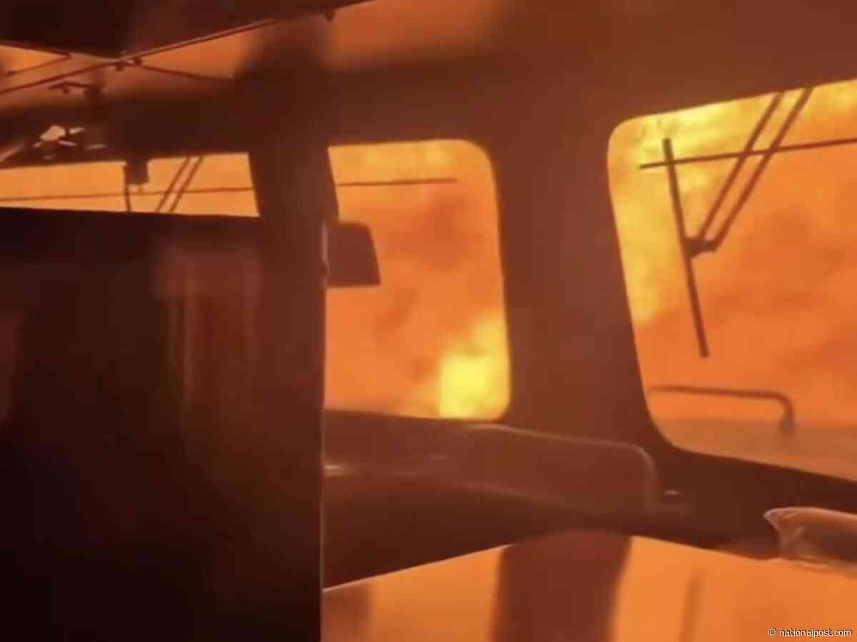 Ontario wildfires engulf train in flames; smoke blankets the province. Here's what to know
