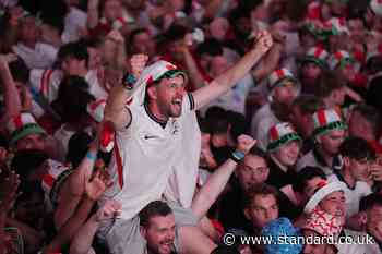England fans joyous as Anthony Gordon puts Three Lions ahead