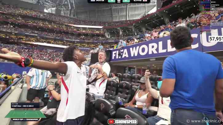 “No tienen que lanzar cosas”: El streamer Speed protagoniza otro polémico episodio con fanáticos argentinos durante la semifinal del Mundial