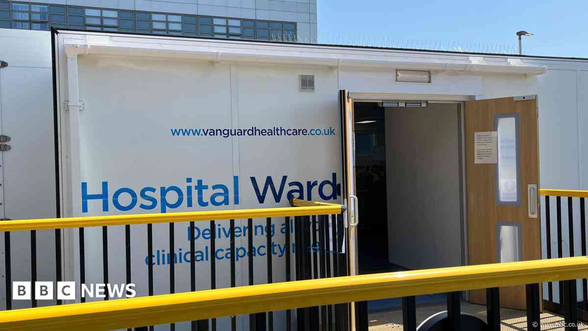 Hospital opens new ward to boost bed numbers