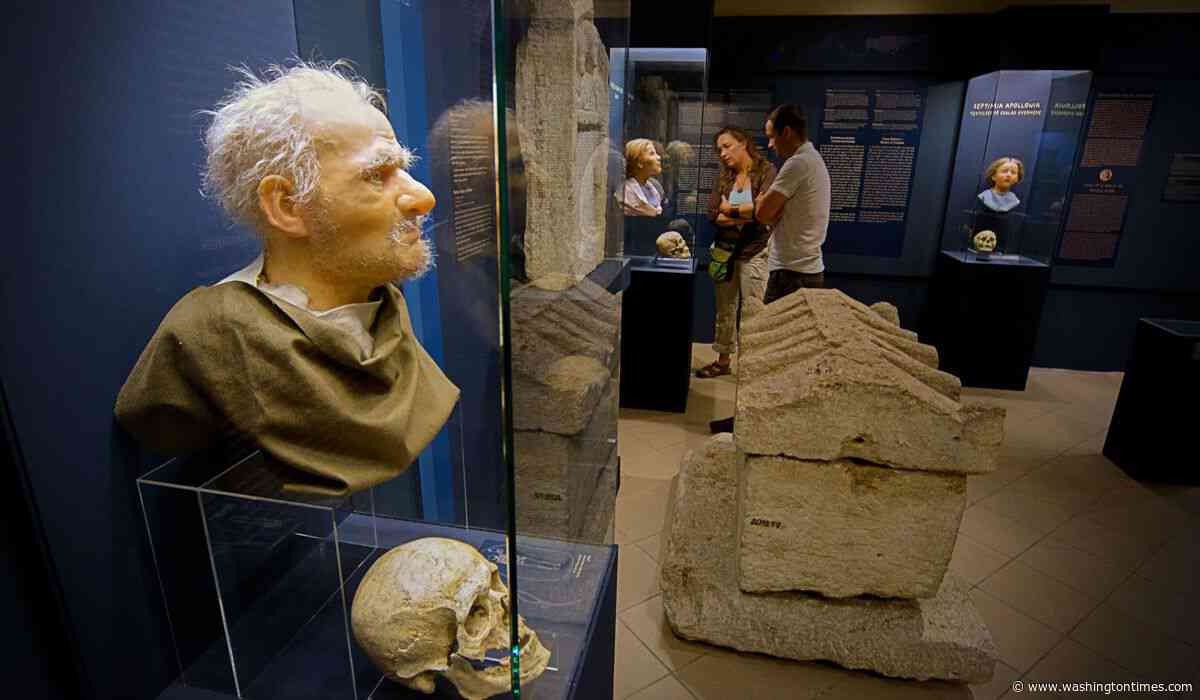 Face-to-face with ancient Rome: Exhibition in Hungary brings forgotten faces to life