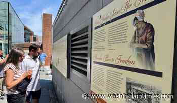Federal government installs reworked panels about slavery at George Washington's Philadelphia home