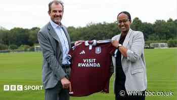 Villa warned over sportswashing after Visit Rwanda deal