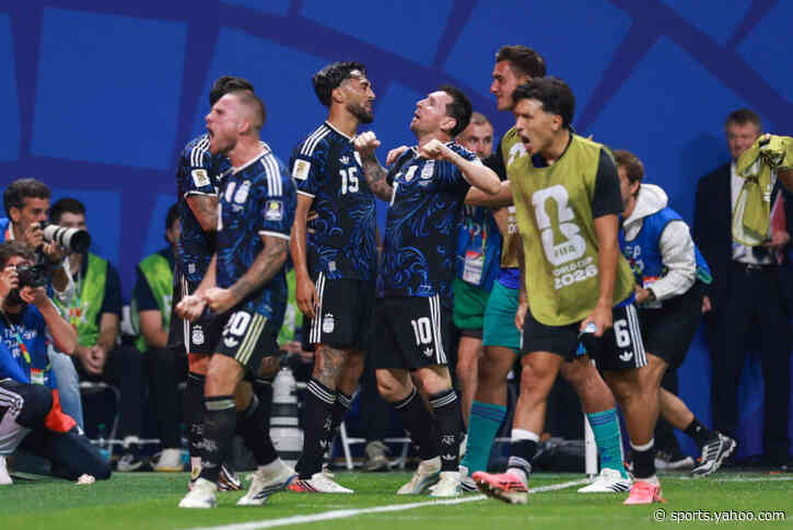 Argentina 2-1 England: Messi inspires comeback to send holders into World Cup final