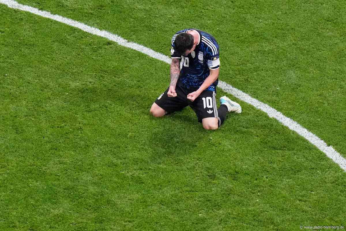 Messis Fäuste-Jubel: Argentinien wieder im WM-Finale