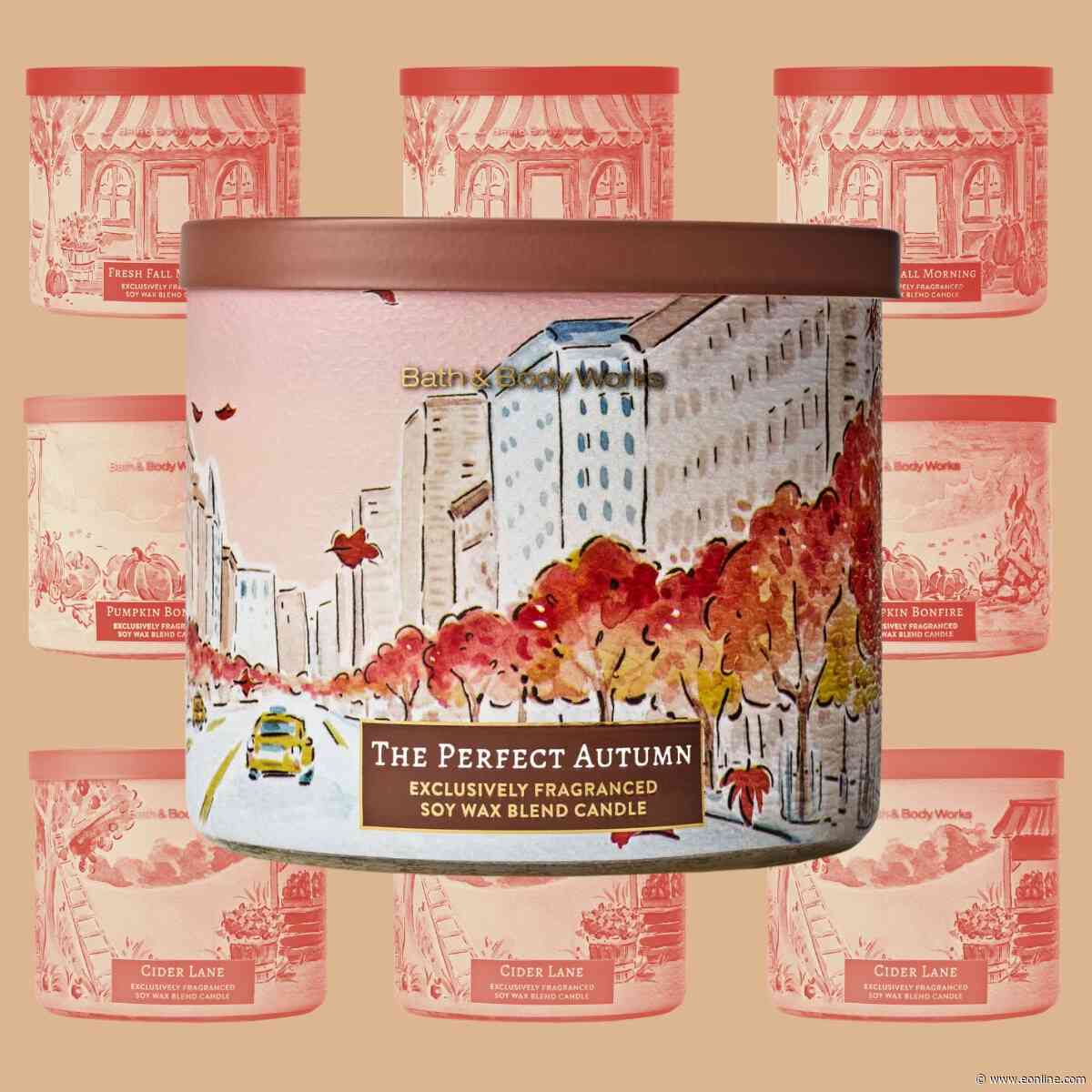 Bath & Body Works' New 3-Wick Fall Candles Are Just $13 Right Now