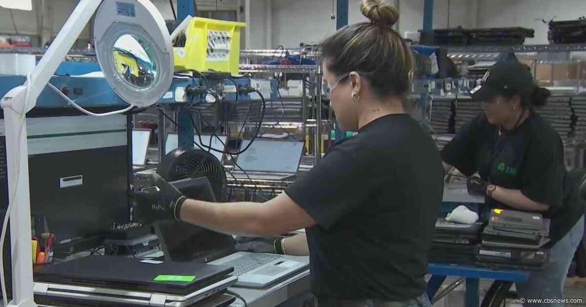 Company trying to tackle growing problem of electronic waste
