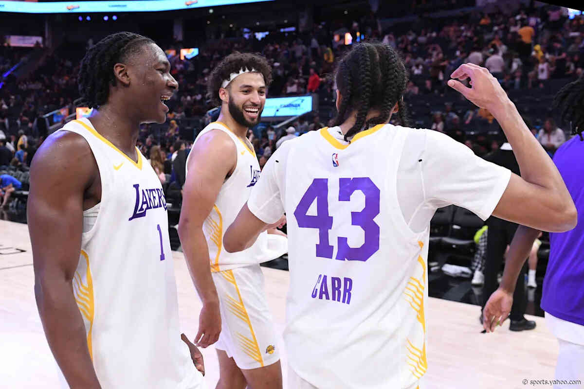 The Summer League Lakers are an exciting watch behind Adou Thiero, Cameron Carr