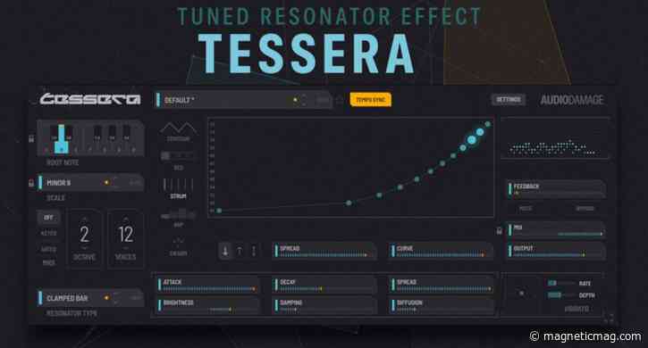 Audio Damage Tessera Turns Any Input Into Tuned Resonator Chords