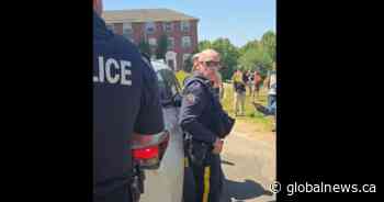 N.S. premier’s office says he was ‘swarmed by rioters,’ windshield smashed