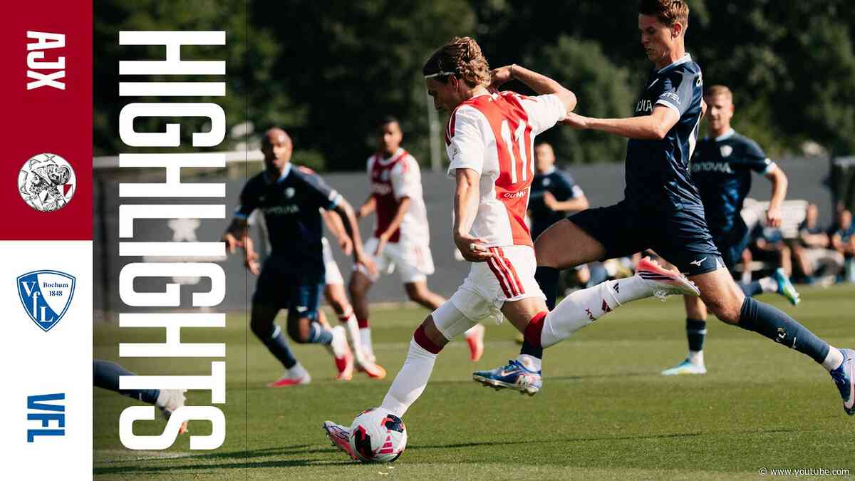 First Ajax goal for Caio Henrique 🇧🇷 | Highlights Ajax - VFL Bochum | Friendly